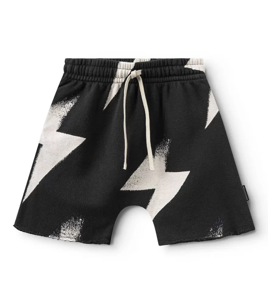 Bolt Rounded Shorts<NUNUNU Store