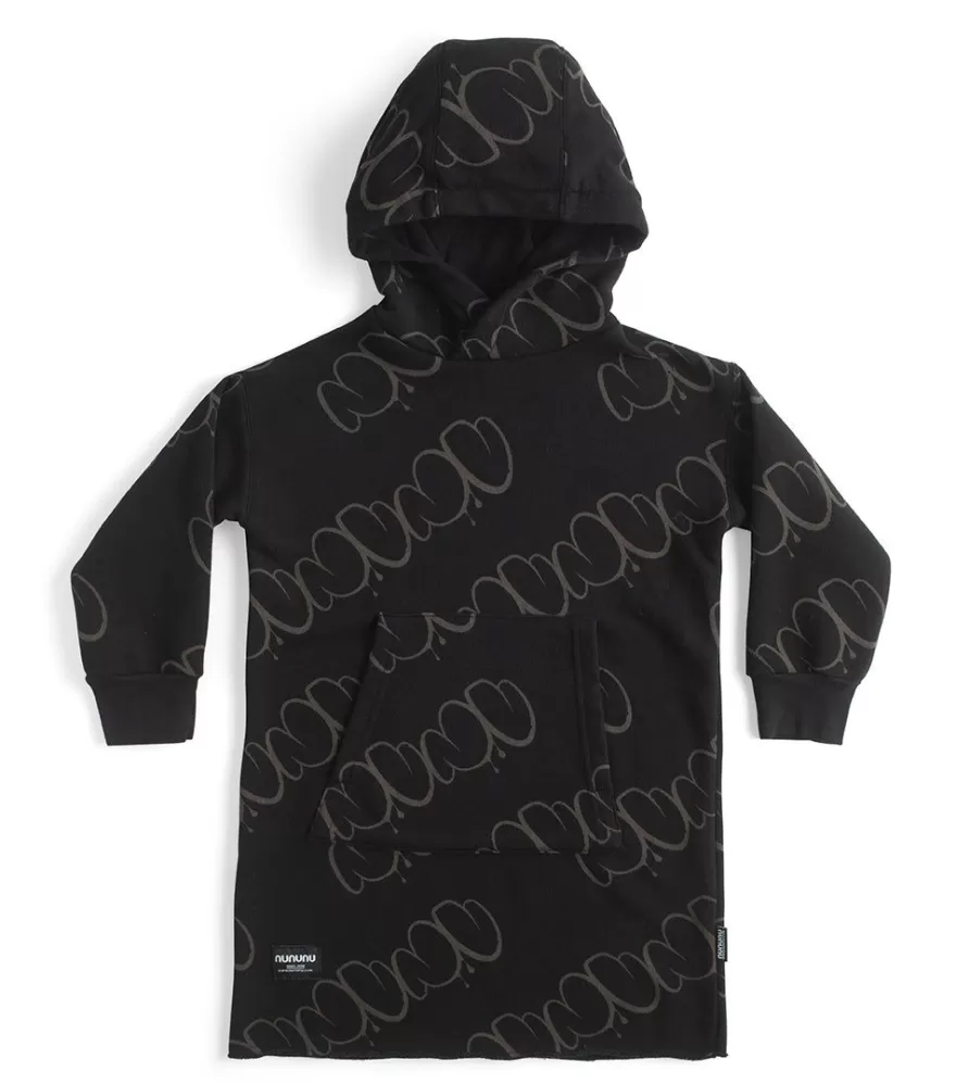 Bubbly Hooded A Dress<NUNUNU Clearance