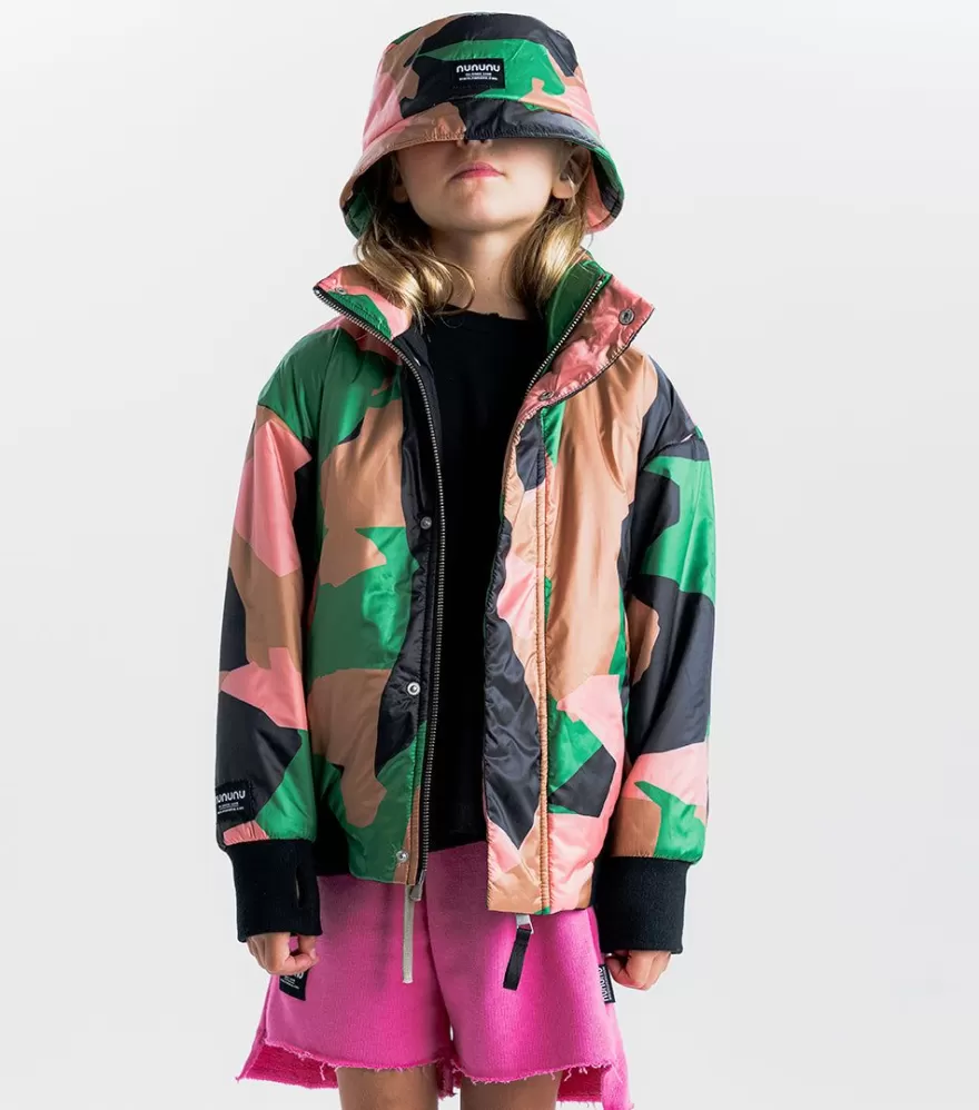 Camouflage Bomber Jacket<NUNUNU Shop