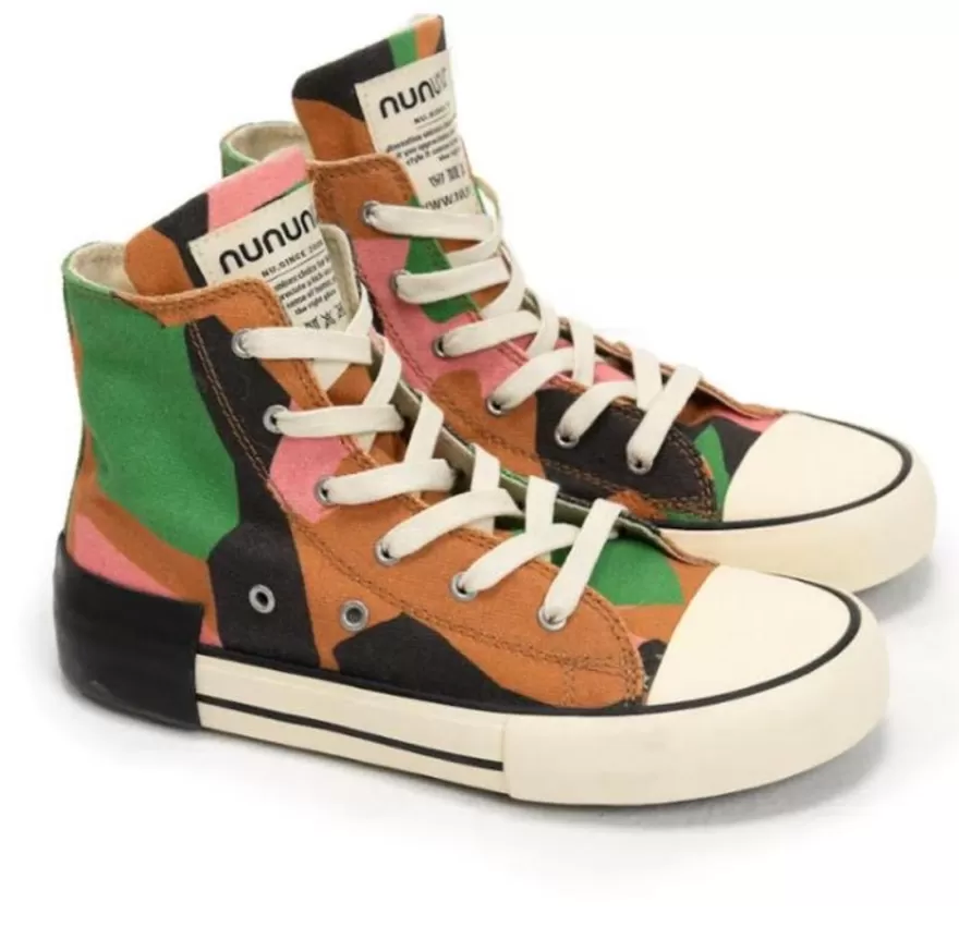 Camouflage High Tops<NUNUNU Store