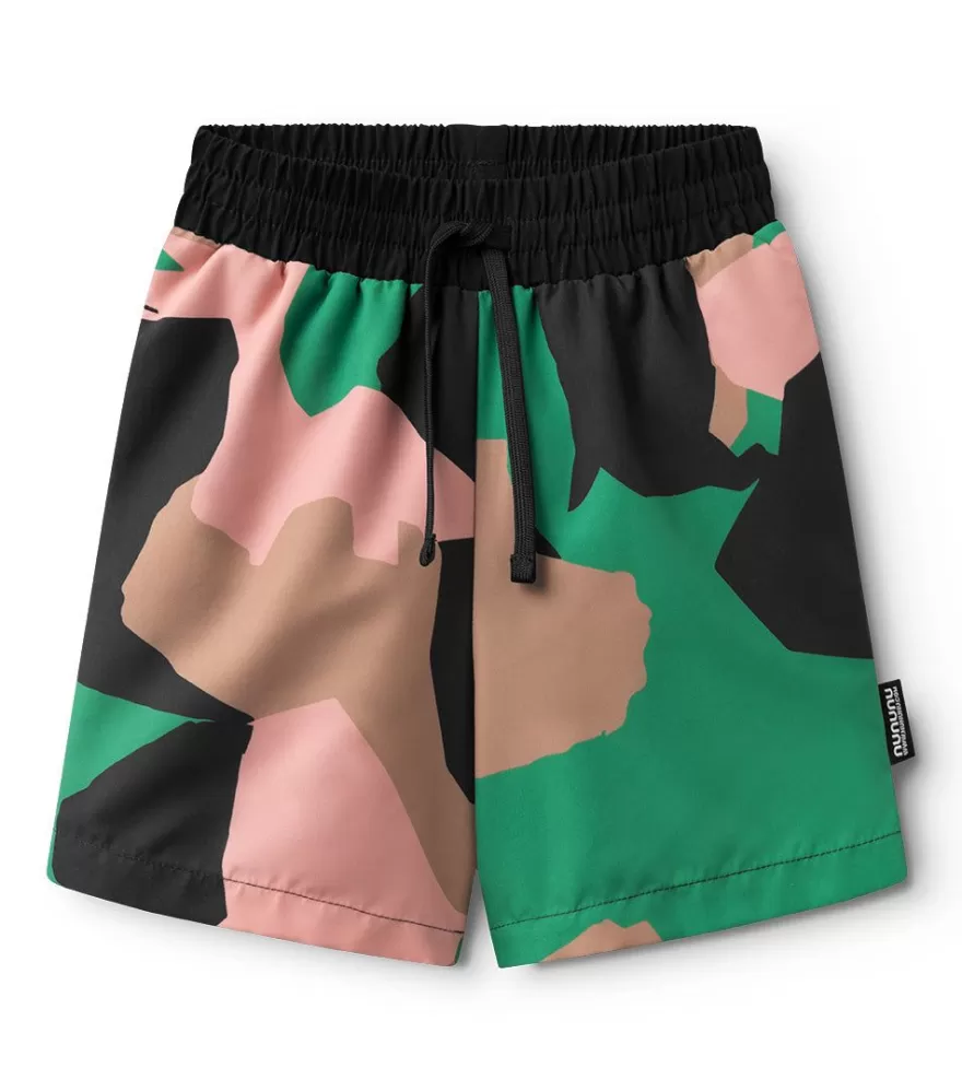 Camouflage Surf Trunks<NUNUNU Clearance