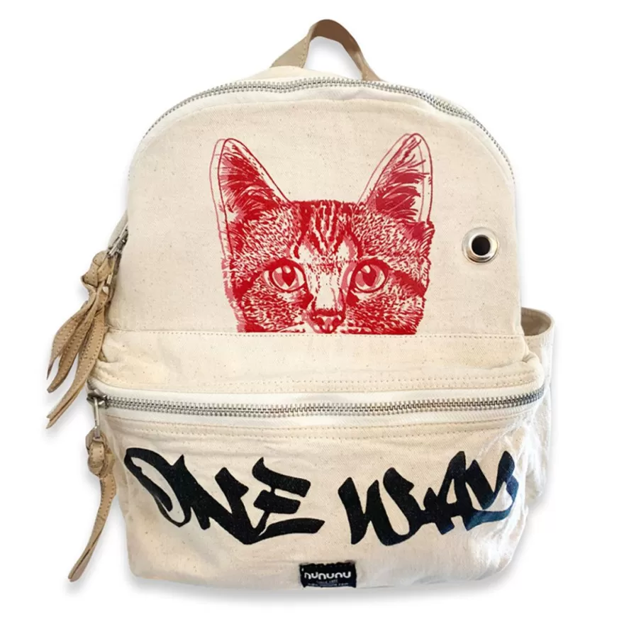 Cool Cat Backpack<NUNUNU Hot