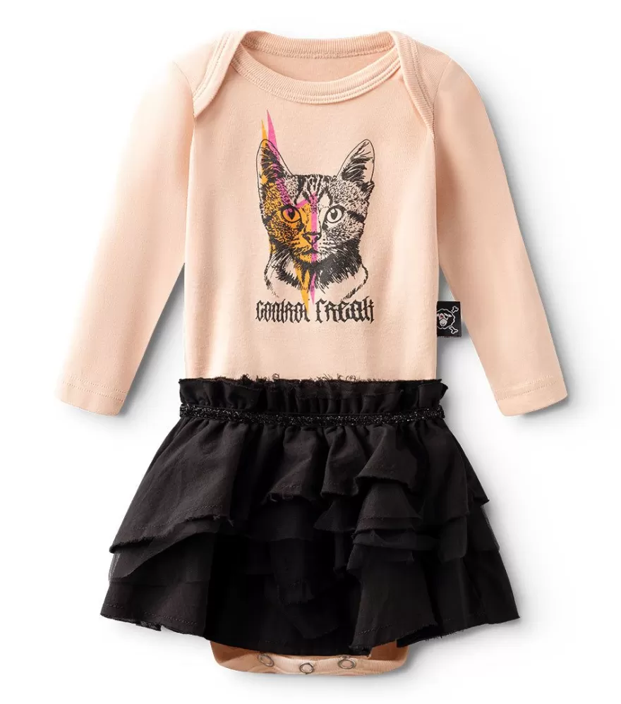 Cool Cat Onesie Skirt<NUNUNU Store