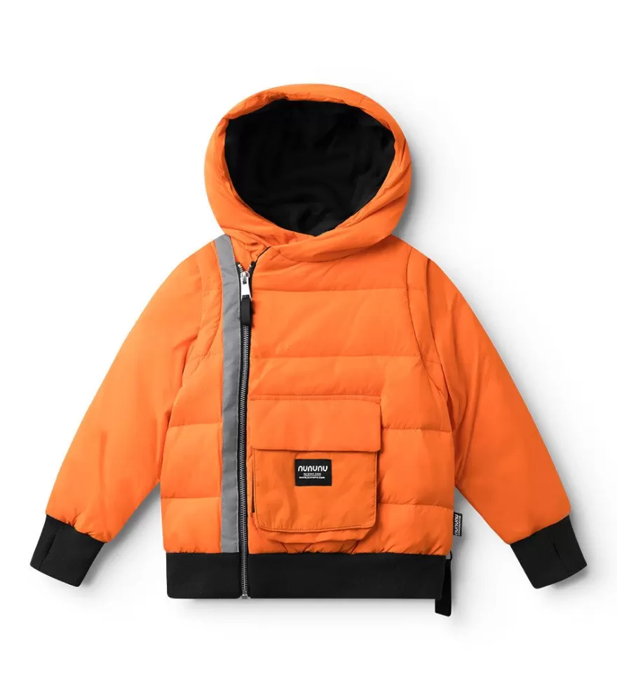 Detachable Sleeves Down Jacket<NUNUNU Store