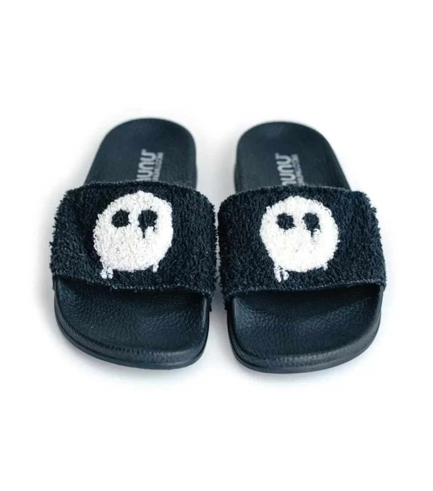 Melting Mask Fuzzy Sliders<NUNUNU Shop