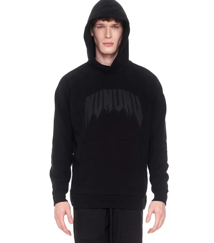 Men'S Oversized Rawk Nu Hoodie<NUNUNU Store