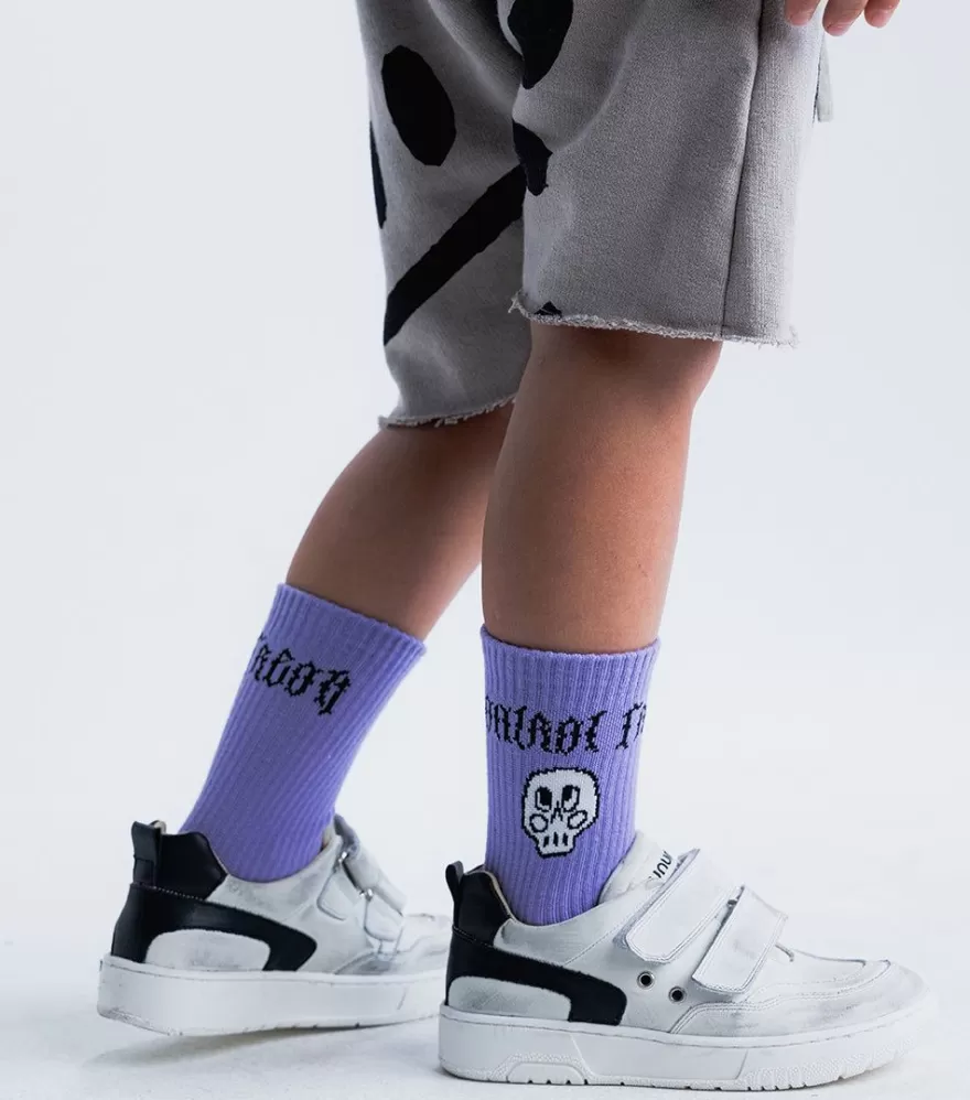 Silou Skull Socks<NUNUNU Fashion