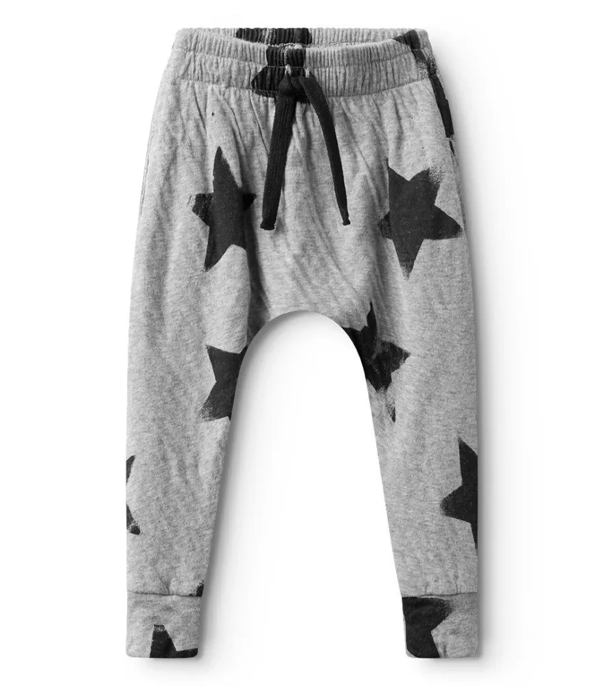 Soft Faded Star Baggy Pants<NUNUNU Fashion