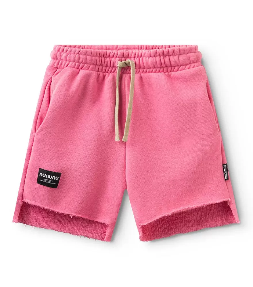 Unbalanced Sweatshorts<NUNUNU Store