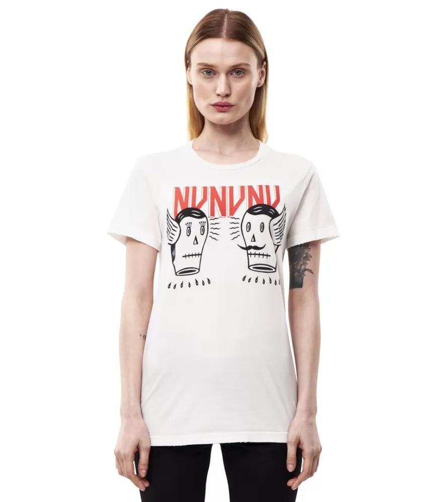 Women'S Drawing T-Shirt<NUNUNU Discount